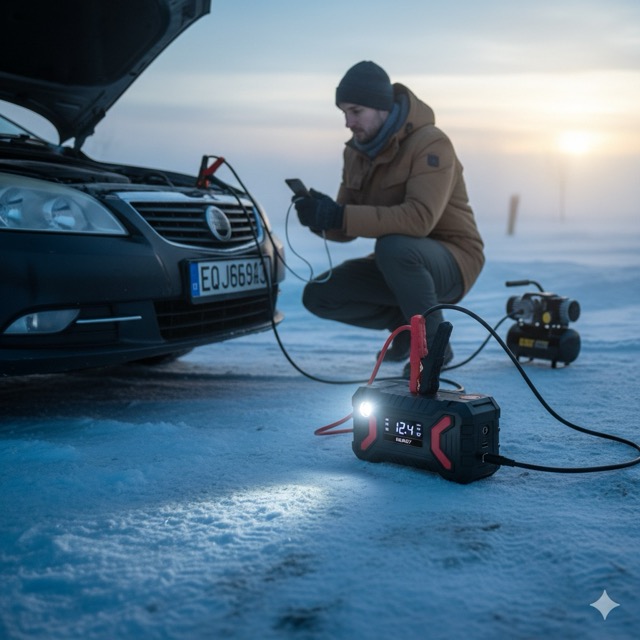 Kā izvēlēties auto palaišanas ierīci (jump starter)? Pilns ceļvedis